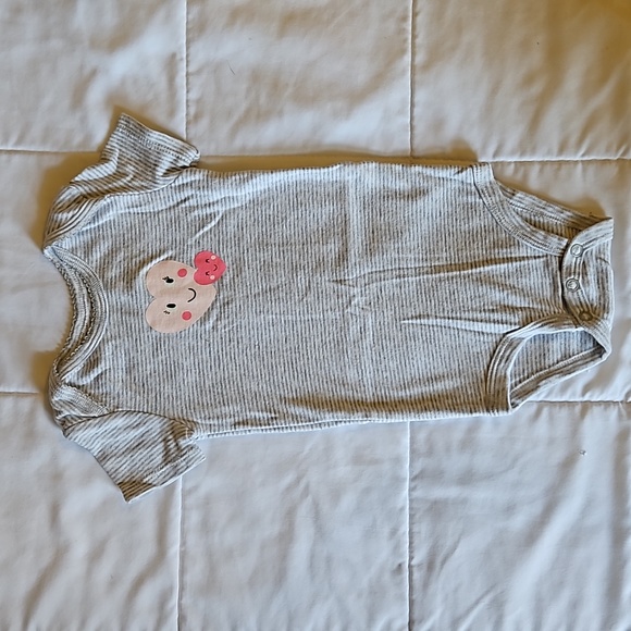 Infant Girl's Lot of 4 Carter's Body Suits 9 Months T12 - Picture 8 of 13